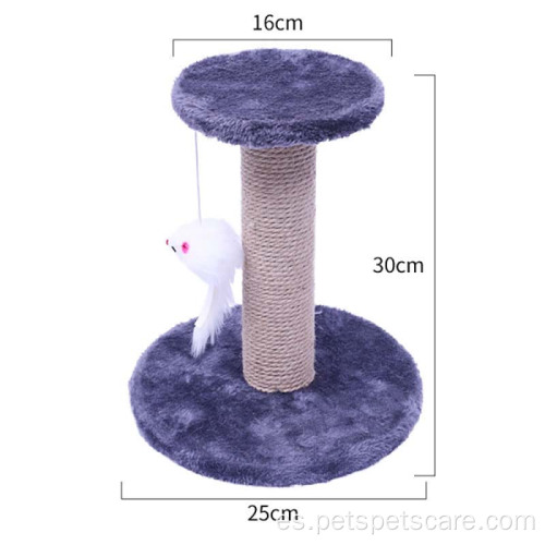 Postes de rasguños de torre de árboles de gato de alta calidad